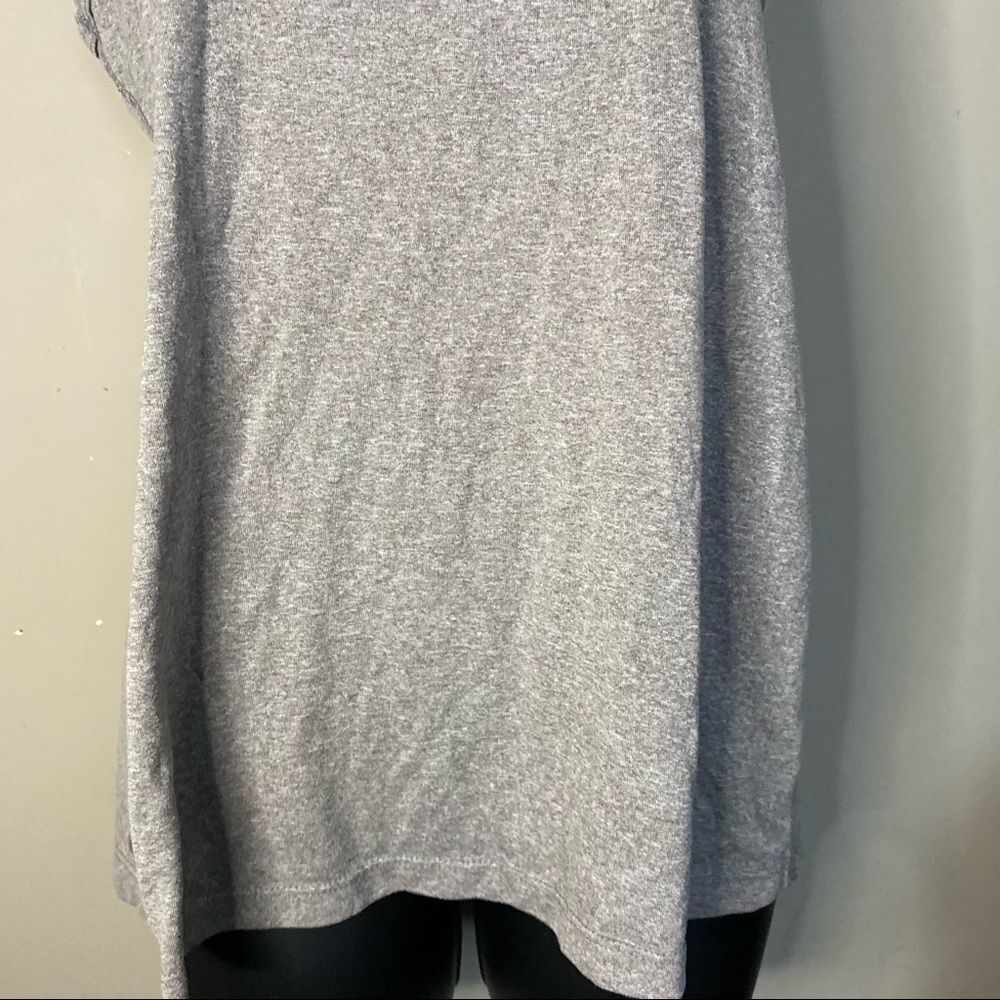 𝅺Basic Gray Racerback Active Tank Top - Picture 6 of 7